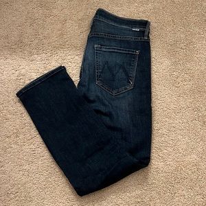 Mother Straight Leg mid/high rise